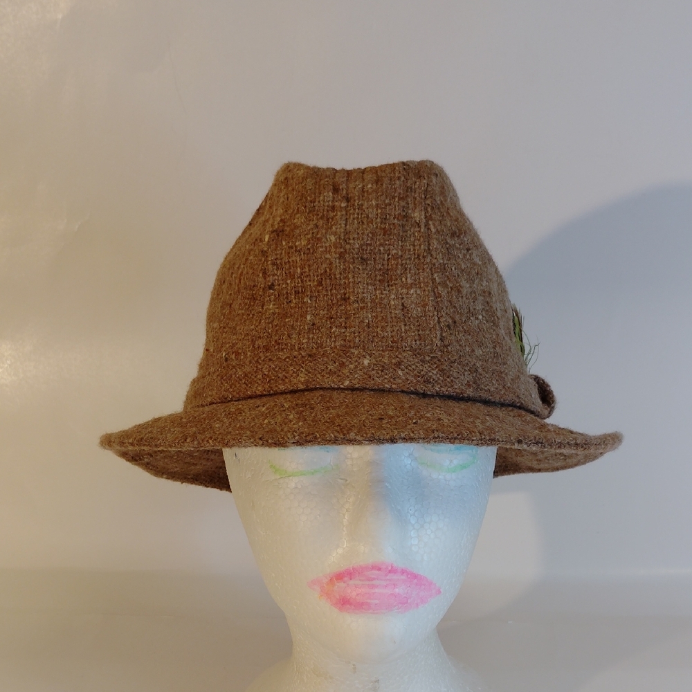 Borsalino Men's Stylish Tan Fedora Hat